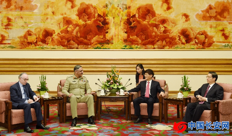孟建柱会见巴基斯坦参联会主席祖拜尔 郭声琨参加会见_长安信息_平安浙江网