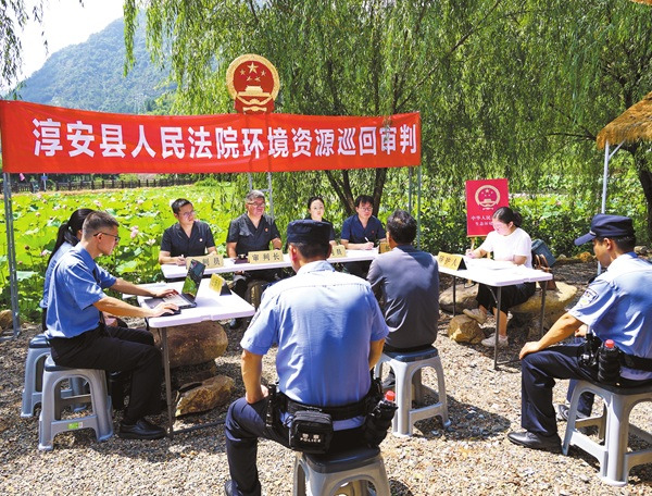 浙江淳安：巡回审理非法狩猎案