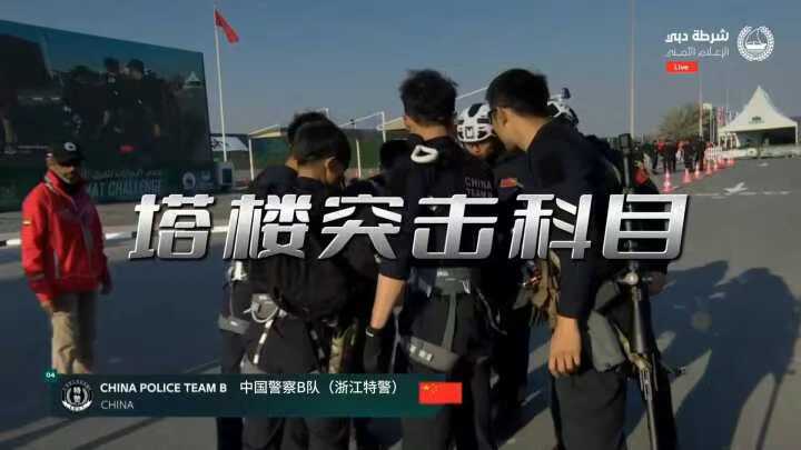 2025年阿联酋特警挑战赛中国警察B队夺冠