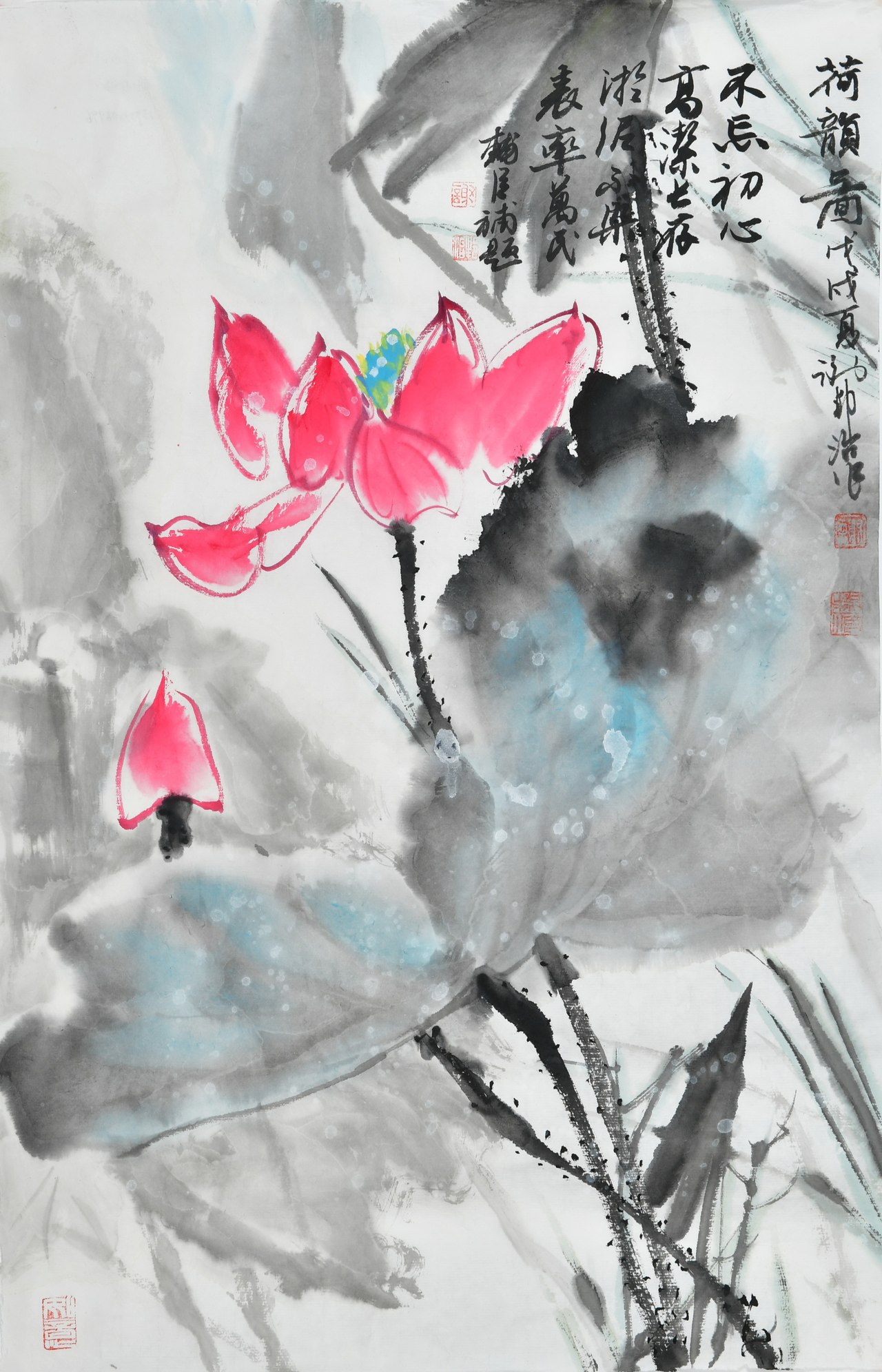 绘画作品优秀奖：莲