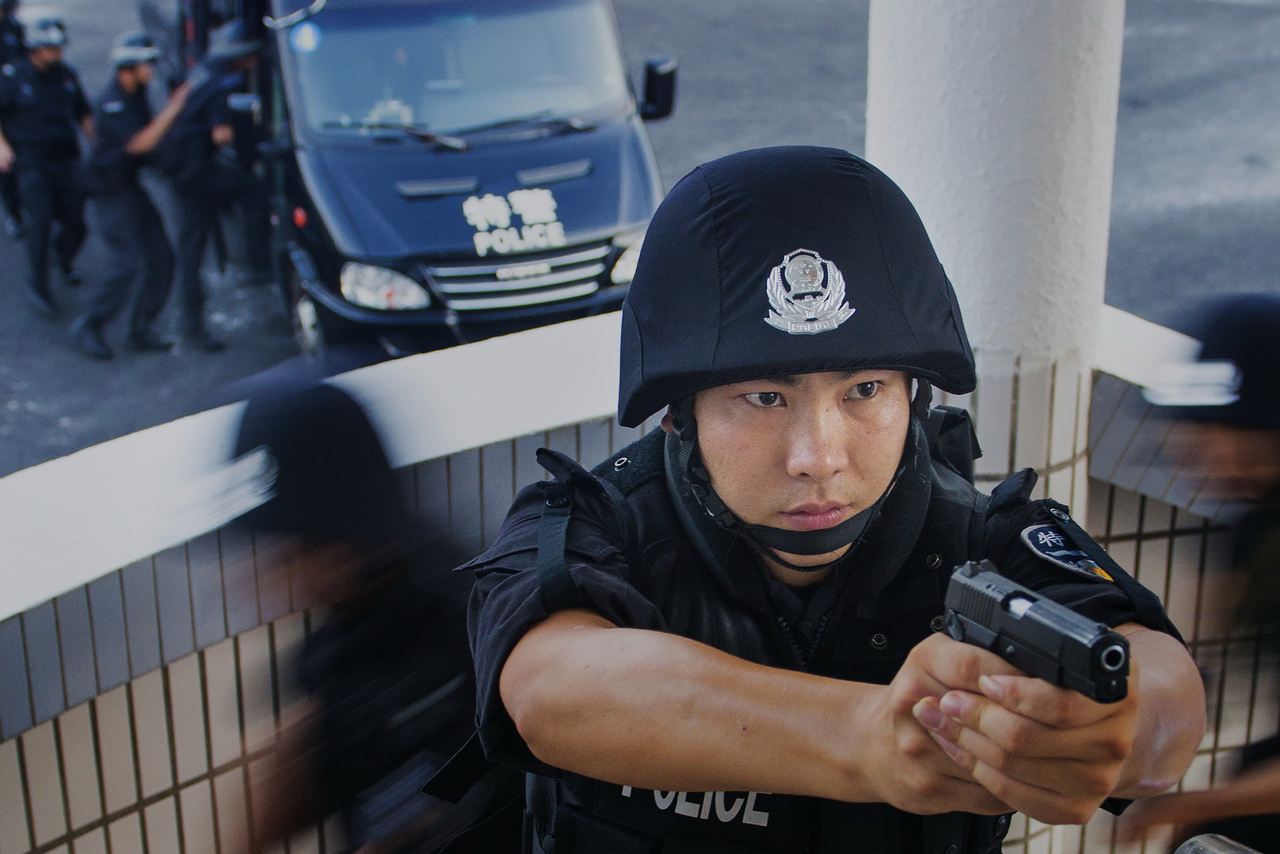 摄影作品优秀奖：练为战组照